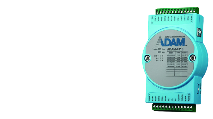 Advantech ADAM-4000 / 4100 Seri I/O ürün görünümü
