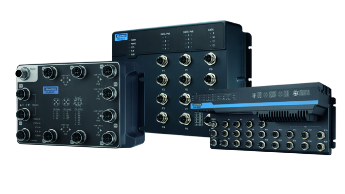 Advantech ADAM IP67 Makine Tipi I/O ürün görünümü